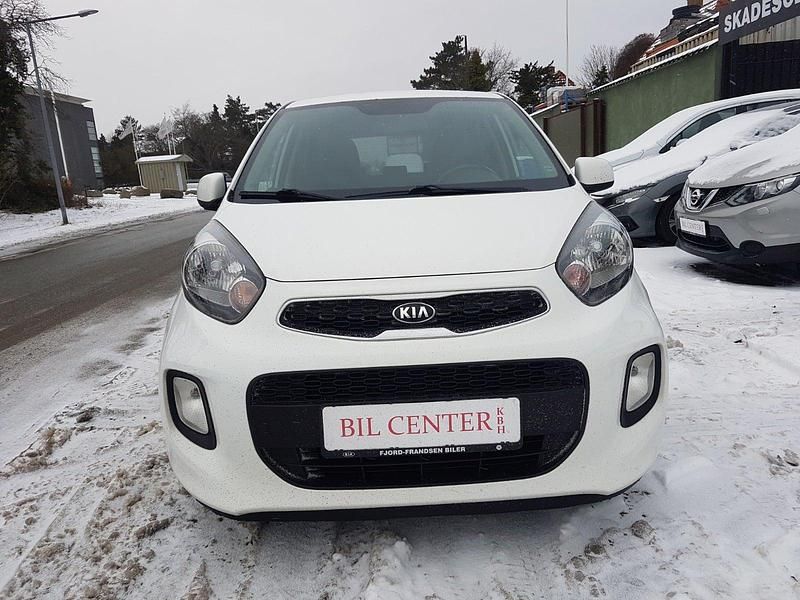 Brugt Kia Picanto 86 HK (63 kW) 2015 Hvid Hatchback