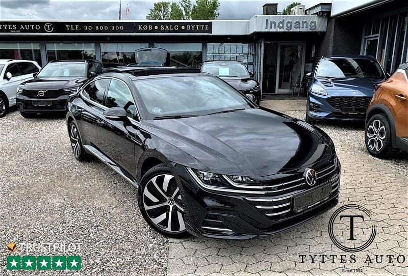 Sortmetal Brugt 2021 VW Arteon R-line Hatchback | 349.800 kr. (Dyr) - Billede 1/4