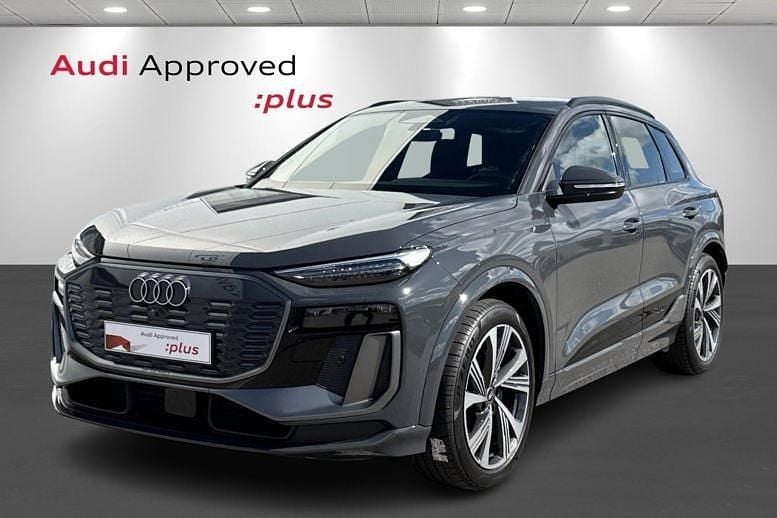 Grå Brugt 2025 Audi Q6 e-tron Performance SUV | 629.900 kr. (Super pris) - Billede 1/4