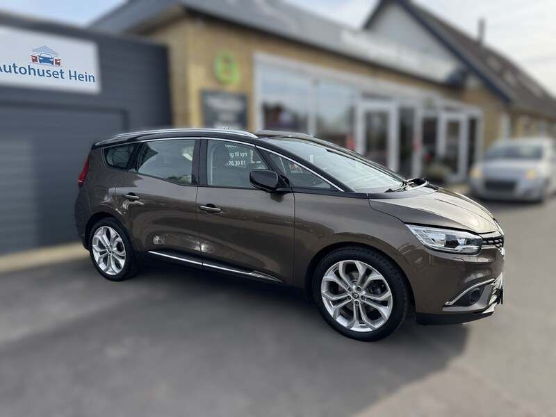 Brunmetal Brugt 2017 Renault Grand Scénic IV Zen MPV | 139.800 kr. (Fair pris) - Billede 1/4