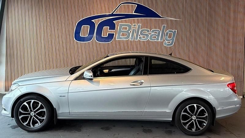 Brugt Mercedes C220 170 HK (125 kW) 2012 Sølvmetal Coupe
