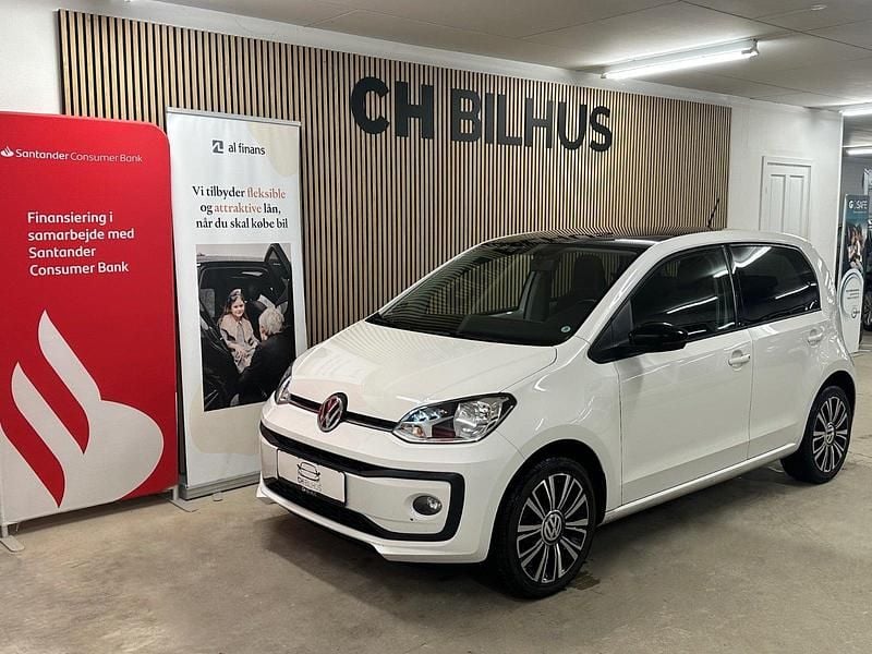 Hvid Brugt 2019 VW up! move up! Hatchback | 84.500 kr. (Fair pris) - Billede 1/4