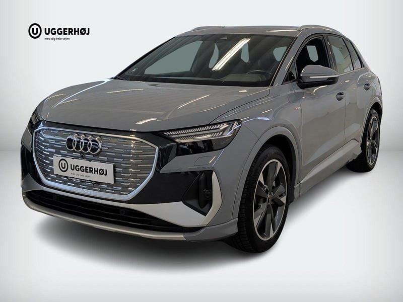Grå Brugt 2024 Audi Q4 e-tron S-Line SUV | 334.000 kr. (God pris) - Billede 1/4