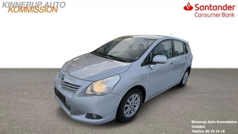 Sølv Brugt 2011 Toyota Verso TX MPV | 62.900 kr. (Super pris) - Billede 1/4