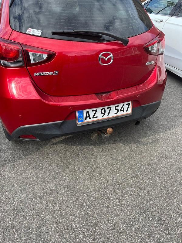 Brugt Mazda 2 Vision 90 HK (66 kW) 2016 Rødmetal Hatchback