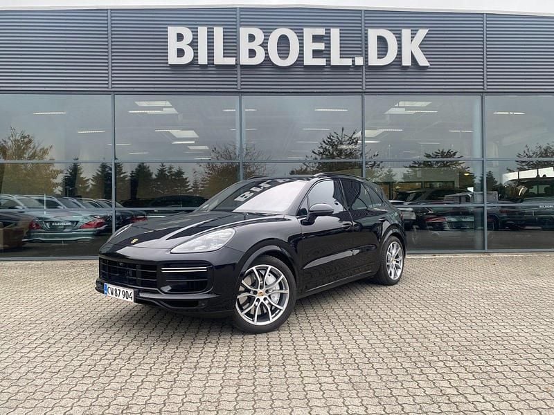 Sort Brugt 2018 Porsche Cayenne Turbo SUV | 425.000 kr. - Billede 1/4