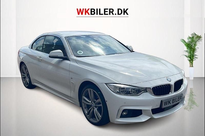 Hvid Brugt 2015 BMW 435 M Sport Cabriolet | 459.800 kr. - Billede 1/4