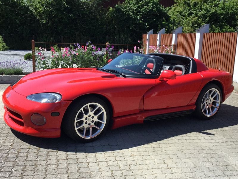 Rød Brugt 1993 Dodge Viper | 315.000 kr. - Billede 1/3