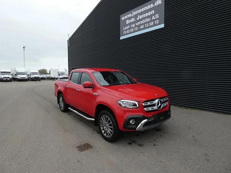 Rød Brugt 2019 Mercedes X350 Afhentning | 299.800 kr. - Billede 1/4