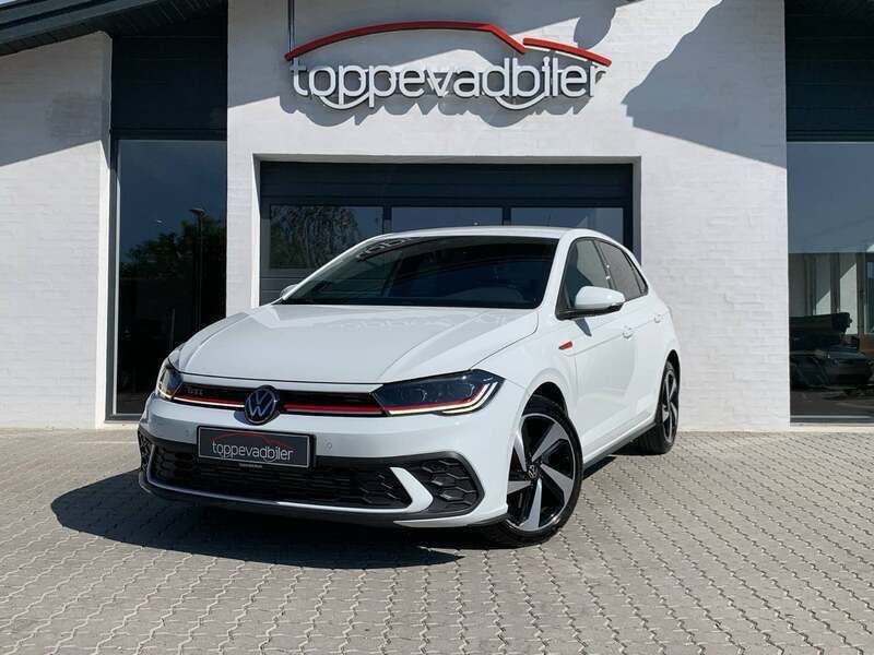 Hvid Brugt 2023 VW Polo GTI Hatchback | 299.800 kr. (Dyr) - Billede 1/4
