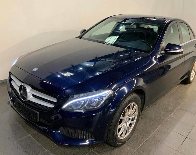 Blå Brugt 2015 Mercedes C220 Progressive Sedan | 129.800 kr. (Super pris) - Billede 1/5