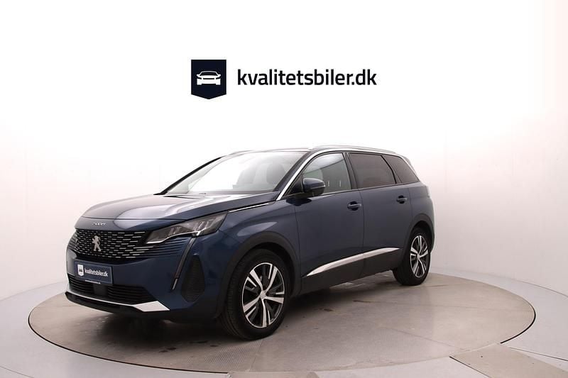 Blåmetal Brugt 2021 Peugeot 5008 Allure SUV | 279.900 kr. - Billede 1/4