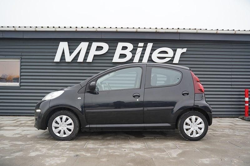 Brugt Peugeot 107 68 HK (50 kW) 2014 Sortmetal Hatchback