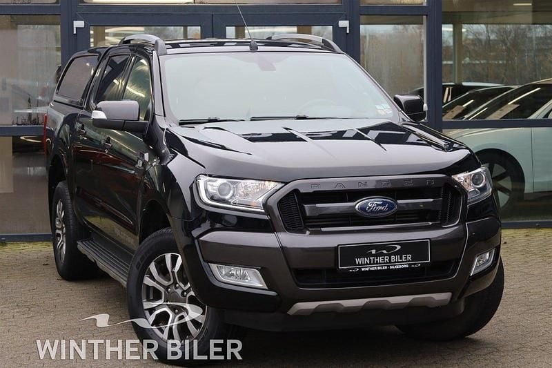 Sortmetal Brugt 2017 Ford Ranger Wildtrack Afhentning | 169.900 kr. - Billede 1/4