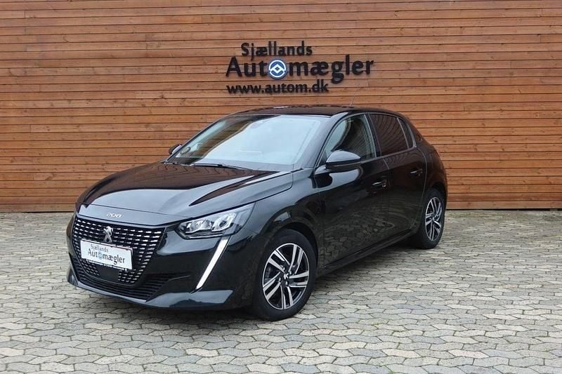 Sort Brugt 2022 Peugeot 208 Sport Hatchback | 130.000 kr. (Fair pris) - Billede 1/4