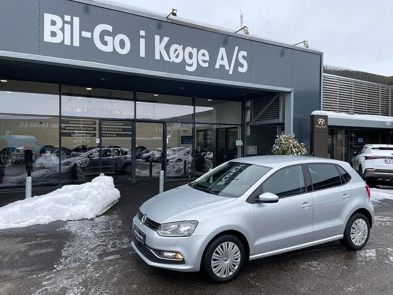 Brugt VW Polo Comfortline 90 HK (66 kW) 2015 Sølvmetal Hatchback