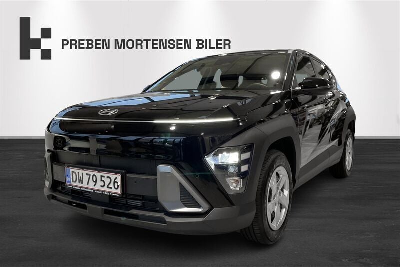 Abyss black Brugt 2023 Hyundai Kona Pure SUV | 229.900 kr. (Fair pris) - Billede 1/4
