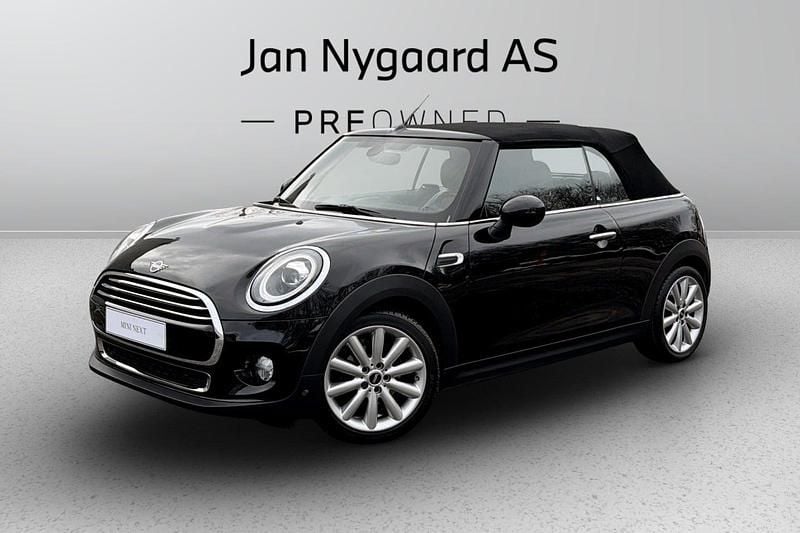 Mørkblåmetal Brugt 2019 Mini Cooper Cabriolet Cabriolet | 259.000 kr. (Lidt for dyr) - Billede 1/4