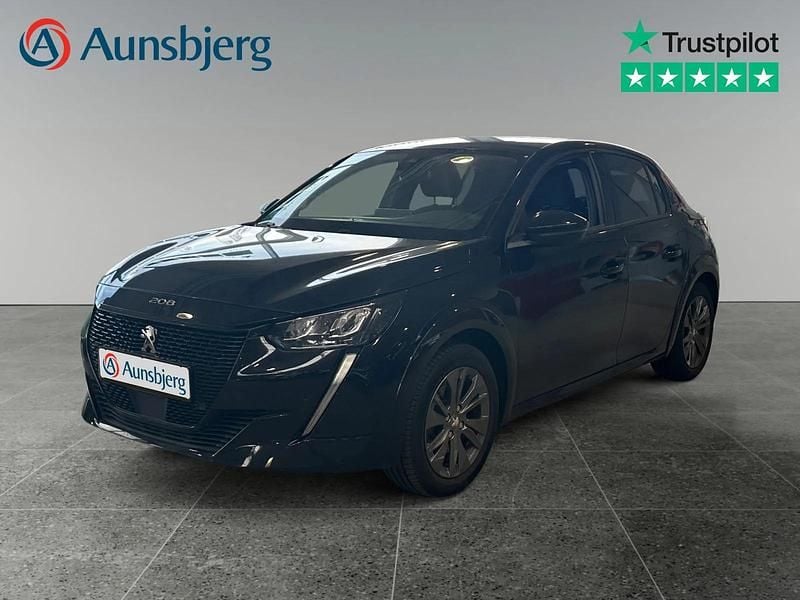 Sort Brugt 2021 Peugeot e-208 Allure Hatchback | 119.500 kr. (Fair pris) - Billede 1/4