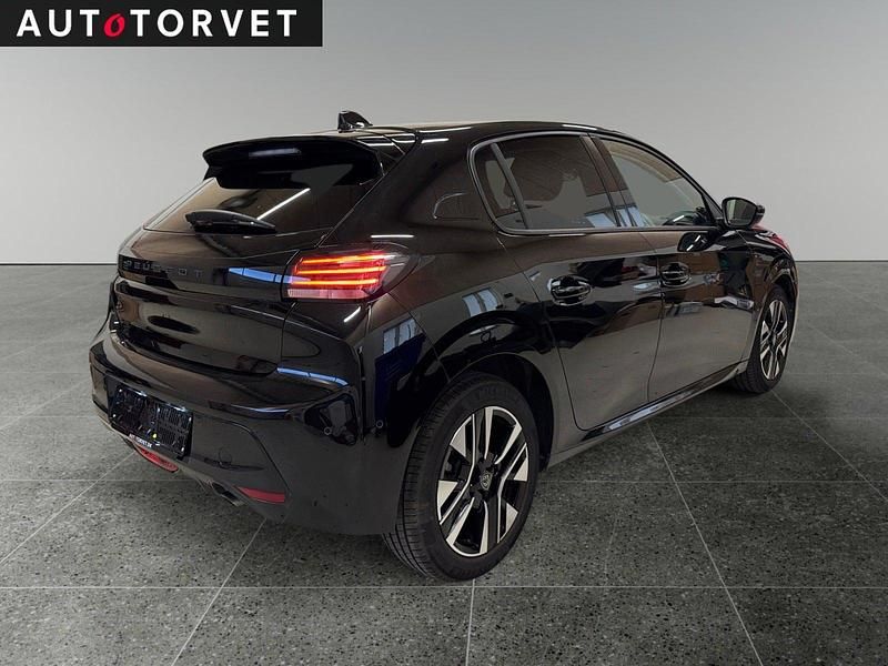 Brugt Peugeot 208 100 HK (73 kW) 2024 Sortmetal Hatchback