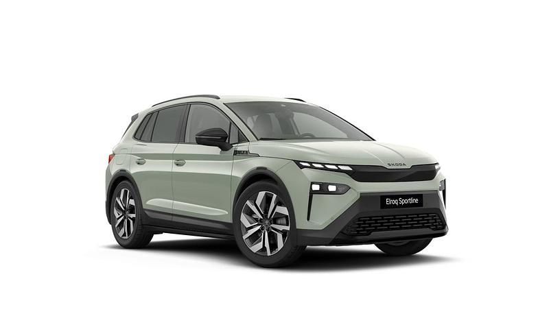 Grøn Ny 2026 Skoda Elroq SportLine SUV | 313.980 kr. (Fair pris) - Billede 1/4