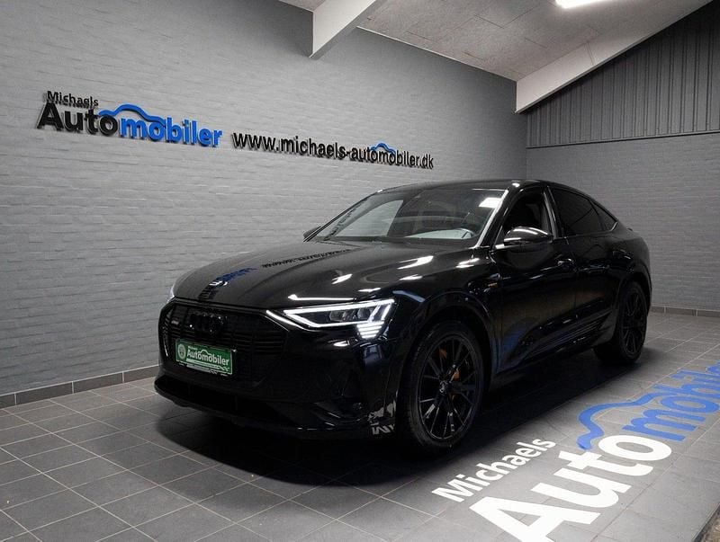 Sortmetal Brugt 2022 Audi e-tron Black Edition SUV | 449.900 kr. (God pris) - Billede 1/4