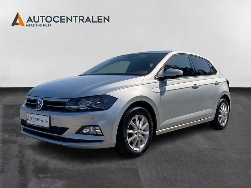 Sølvmetal Brugt 2020 VW Polo Highline Hatchback | 149.900 kr. (Fair pris) - Billede 1/4