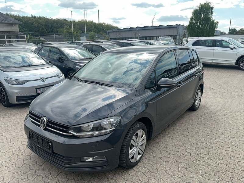 Grå Brugt 2016 VW Touran Trendline MPV | 99.900 kr. (Fair pris) - Billede 1/4