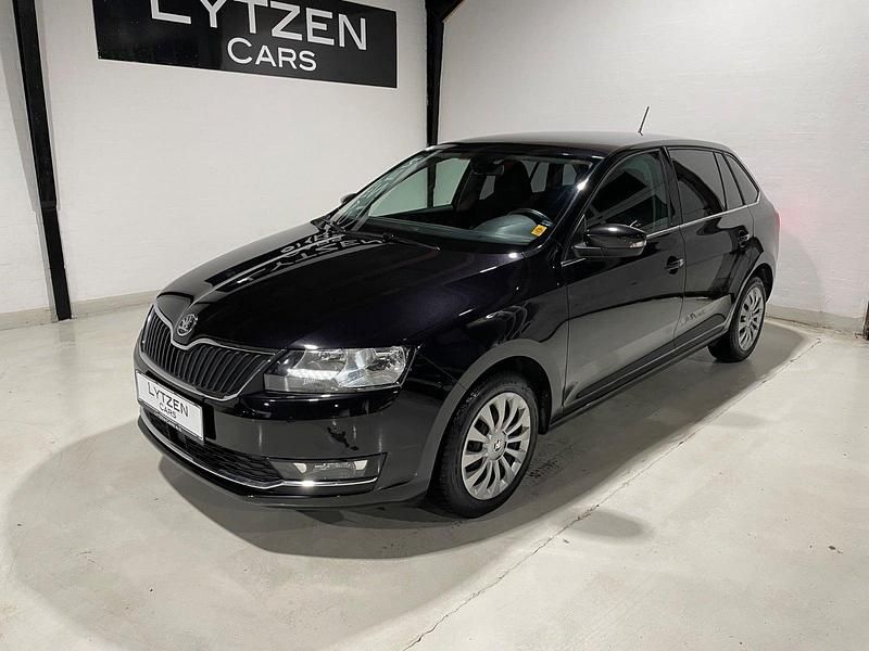 Brugt Skoda Rapid Ambition 95 HK (69 kW) 2018 Sortmetal Hatchback