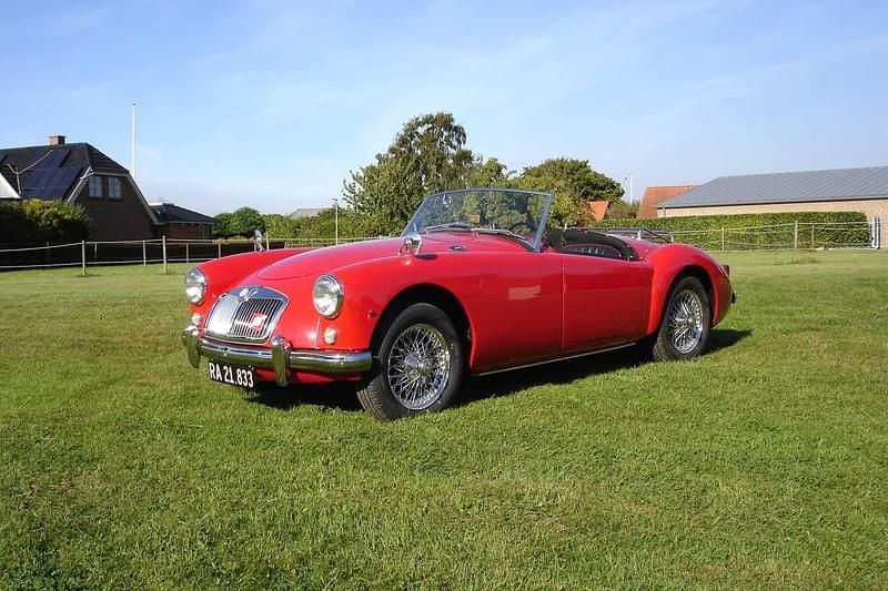 Rød Brugt 1959 MG MGA Cabriolet | 230.000 kr. - Billede 1/4