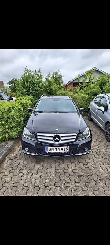Brugt Mercedes C200 136 HK (100 kW) 2010 Sort Stationcar