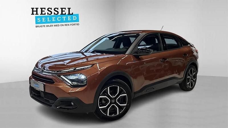Bronzemetal Brugt 2022 Citroën e-C4 Feel Hatchback | 124.900 kr. (God pris) - Billede 1/4