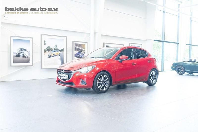 Rødmetal Brugt 2017 Mazda 2 Hatchback | 89.900 kr. (Lidt for dyr) - Billede 1/4