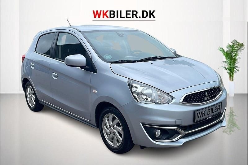 Sølvmetal Brugt 2017 Mitsubishi Space Star | 64.800 kr. (Fair pris) - Billede 1/4