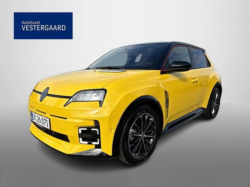 Gul Brugt 2025 Renault R5 Iconic Hatchback | 239.600 kr. (Lidt for dyr) - Billede 1/4