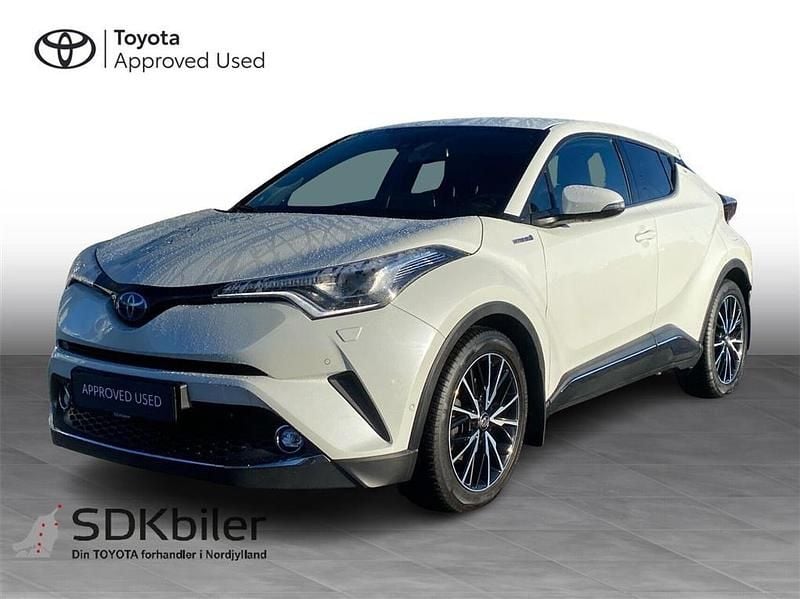 Pearl white Brugt 2017 Toyota C-HR Multidrive S SUV | 159.900 kr. (Fair pris) - Billede 1/3