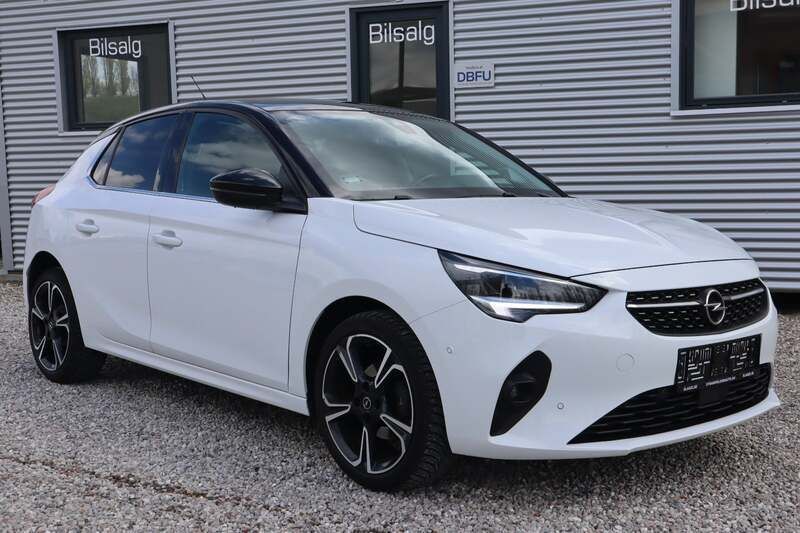 Hvid Brugt 2020 Opel Corsa Sport Hatchback | 119.500 kr. (Fair pris) - Billede 1/3