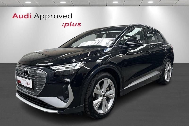 Sortmetal Brugt 2024 Audi Q4 e-tron Advanced SUV | 439.900 kr. (Dyr) - Billede 1/4