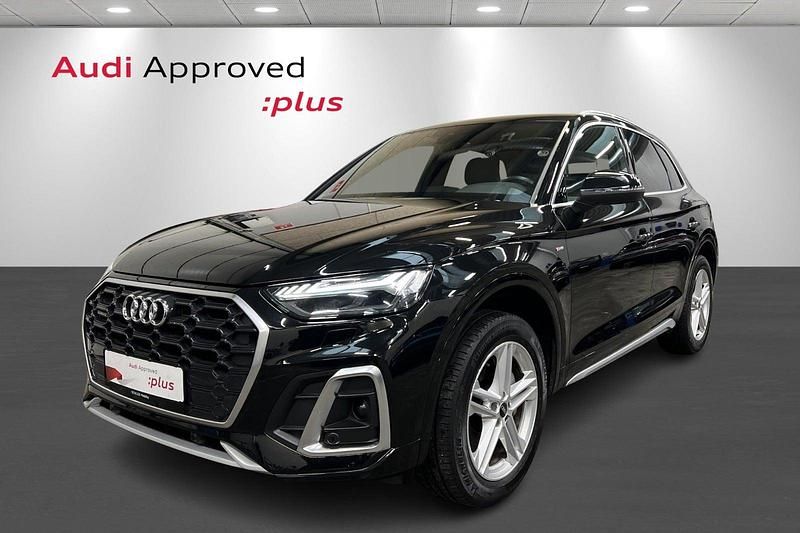Sortmetal Brugt 2021 Audi Q5 S-Line SUV | 419.900 kr. (Dyr) - Billede 1/4