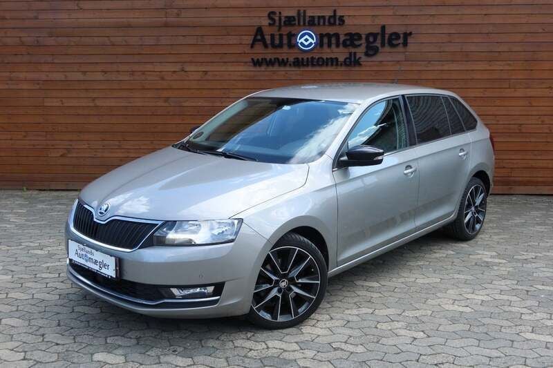 Beigemetal Brugt 2018 Skoda Rapid Ambition Hatchback | 130.000 kr. (Fair pris) - Billede 1/4