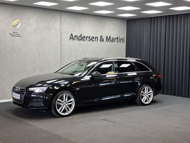 Sort Brugt 2017 Audi A4 Sport Stationcar | 184.800 kr. (Fair pris) - Billede 1/4