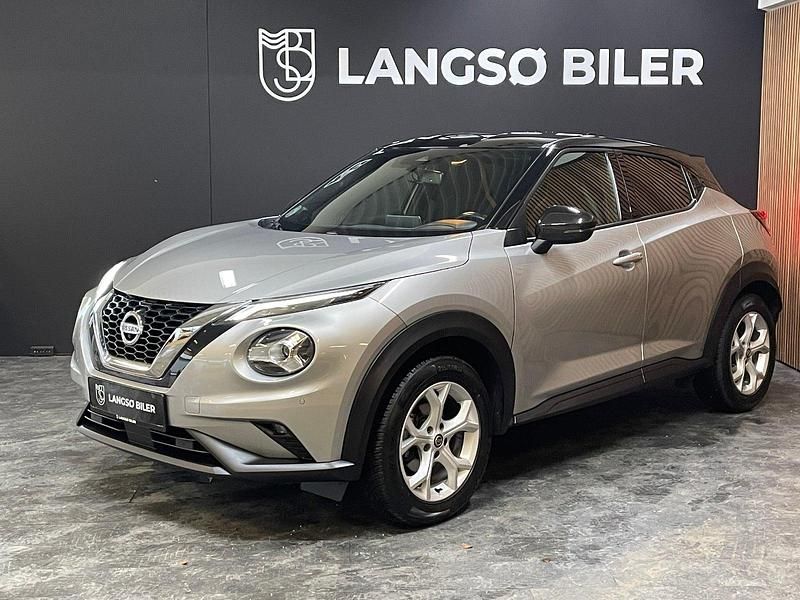 Brugt Nissan Juke N-Connecta 114 HK (83 kW) 2021 Sølvmetal SUV