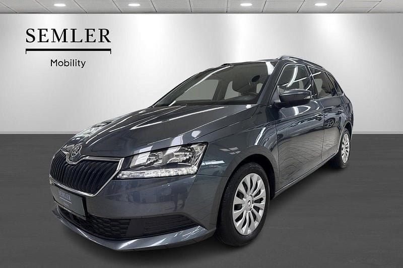 Gråmetal Brugt 2021 Skoda Fabia Ambition Stationcar | 139.900 kr. (Fair pris) - Billede 1/4