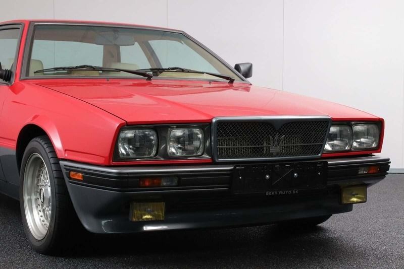 Brugt Maserati 222 200 HK (147 kW) 1988 Rød Coupe