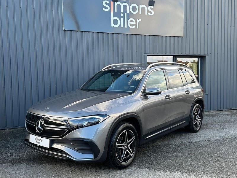 Gråmetal Brugt 2023 Mercedes EQB250 AMG line SUV | 274.900 kr. (God pris) - Billede 1/4