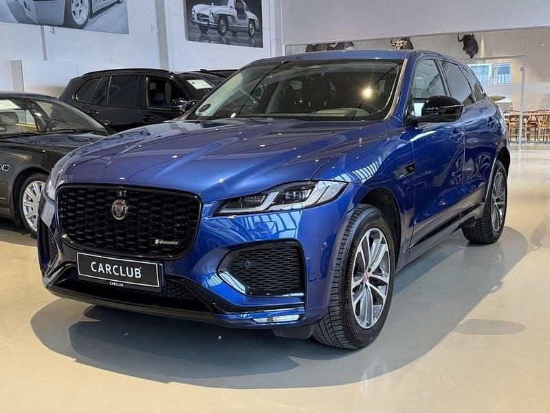 Brugt Jaguar F-Pace R-Dynamic 400 HK (294 kW) 2021 Blåmetal SUV