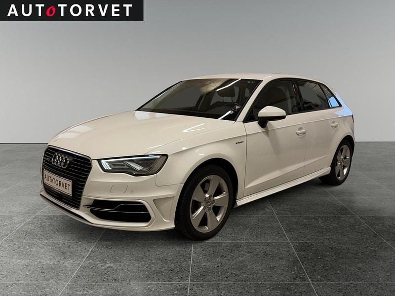 Hvid Brugt 2016 Audi A3 Sportback e-tron Ambition Sedan | 134.700 kr. (Fair pris) - Billede 1/4