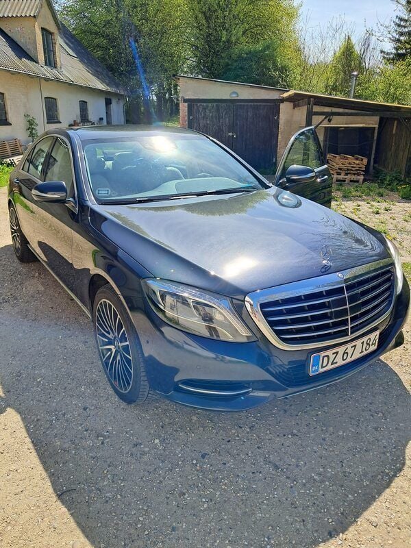 Sort Brugt 2014 Mercedes S350 | 385.000 kr. - Billede 1/4