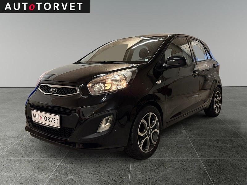 Sort Brugt 2014 Kia Picanto Hatchback | 39.700 kr. (God pris) - Billede 1/4