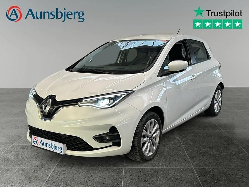 Hvid Brugt 2021 Renault Zoe Experience Hatchback | 112.500 kr. (Fair pris) - Billede 1/4